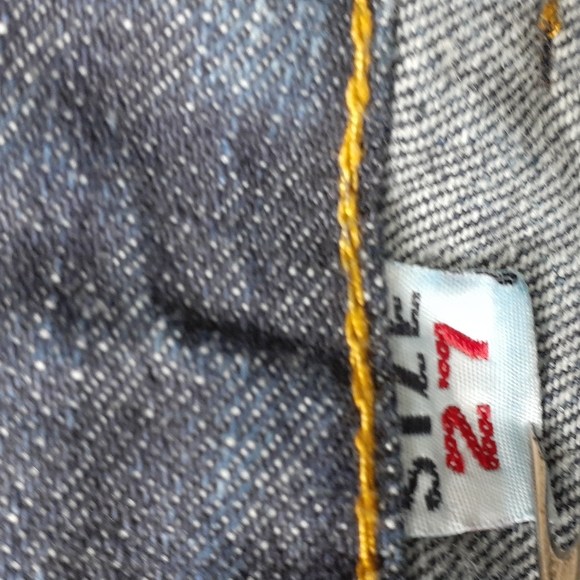 Fyi Kai Lu Jean's Size 27 Zippered Legs Blue Jeans - Picture 14 of 16